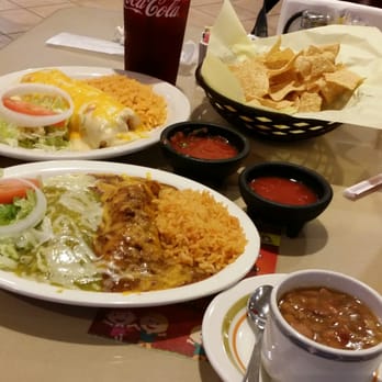 Restaurant Nuevo Leon - Beef and chicken enchiladas in foreground; beef chimichanga with queso in the back. So good. Next time...cabrito - Mexican Near Me - Fort Worth, Texas Restaurant Nuevo Leon - Beef and chicken enchiladas in foreground; beef chimichanga with queso in the back. So good. Next time...cabrito - Mexican Near Me - Fort Worth, Texas