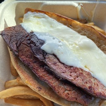 Odd By Nature Brewing - Grilled cheese with brisket. He said it was good but needed something else. Maybe some sauce of some sort. - New American Near Me - Cape Neddick, Maine Odd By Nature Brewing - Grilled cheese with brisket. He said it was good but needed something else. Maybe some sauce of some sort. - New American Near Me - Cape Neddick, Maine