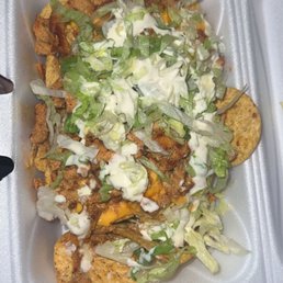 Chicken nachos