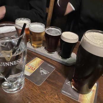 Nine Irish Brothers, West Lafayette - Beer flight - Fish & Chips Near Me - West Lafayette, Indiana