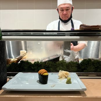 Matsuhisa - Head Chef! And Uni with quail egg! - Sushi Bars Near Me - Beverly Hills, California Matsuhisa - Head Chef! And Uni with quail egg! - Sushi Bars Near Me - Beverly Hills, California