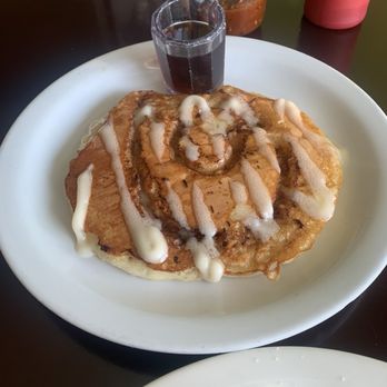 Miracle Mile Cafe - Cinnamon roll pancakes - Breakfast & Brunch Near Me - San Rafael, California Miracle Mile Cafe - Cinnamon roll pancakes - Breakfast & Brunch Near Me - San Rafael, California