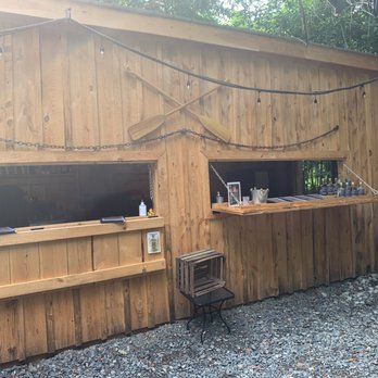 Scallywag Distilling - an outdoor bar - Distilleries Near Me - Pulaski, Pennsylvania
