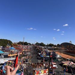 N.C. State Fairgrounds - View from a ride