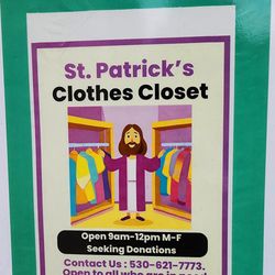 Saint Patrick Church - They take clothing donations!! Such a good cause!