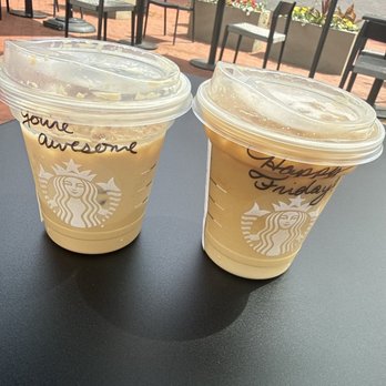 Starbucks - Iced Americano & Iced Vanilla Sweet Cream Cold Brew - Coffee & Tea Near Me - Islip, New York Starbucks - Iced Americano & Iced Vanilla Sweet Cream Cold Brew - Coffee & Tea Near Me - Islip, New York