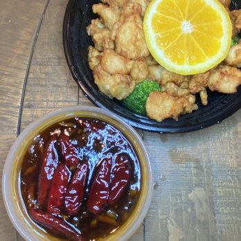 Dragon City - Orange Chicken (w/ sauce on the side) - Chinese Near Me - Pleasanton, California