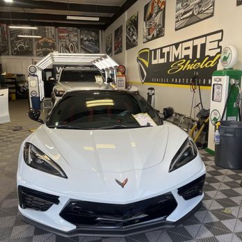 Ultimate Shield - Everyone is very nice, and the garage is super clean. Coffee and cold beverages are complimentary. White glove service! - Car Window Tinting Near Me - Orange, California