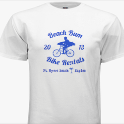 Beach Bum Bike Rentals - Ask about our t-shirts. $18.00 each or 2 for $30