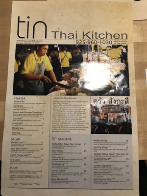Menu photo 5 Tin Thai Kitchen Livermore, CA