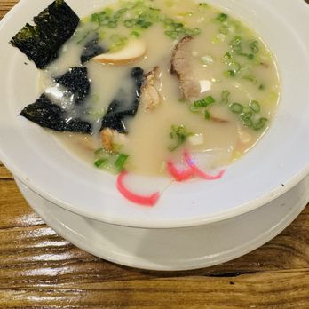 Thai Spice Cafe - Pork ramen soup in a bowl you probably shouldn't try to drink the last of the soup from. - Thai Near Me - Fernandina Beach, Florida Thai Spice Cafe - Pork ramen soup in a bowl you probably shouldn't try to drink the last of the soup from. - Thai Near Me - Fernandina Beach, Florida