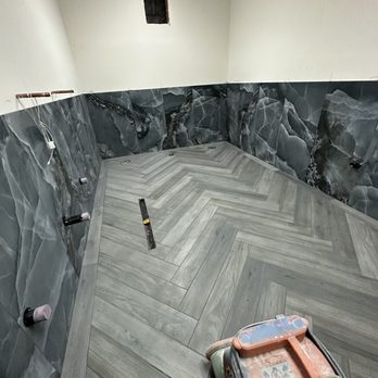 Finish Carpenter - Tiles on the wall 24"x48" - Carpenters Near Me Finish Carpenter - Tiles on the wall 24"x48" - Carpenters Near Me