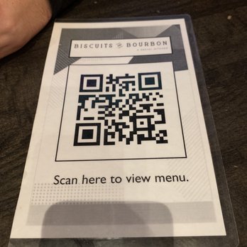 Biscuits and Bourbon - Scan for the menu - New American Near Me - Henderson, Nevada