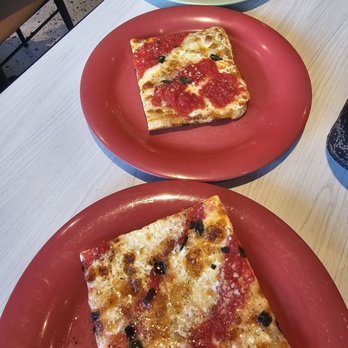Mario's Pizzeria - 3 Grandma Slices - Need Carbs Stat! - Italian Near Me - Seaford, New York Mario's Pizzeria - 3 Grandma Slices - Need Carbs Stat! - Italian Near Me - Seaford, New York