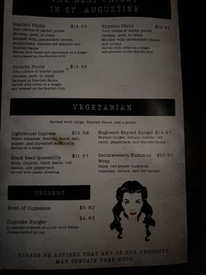 Menu photo 3 Scarlet Rogue St. Augustine, FL