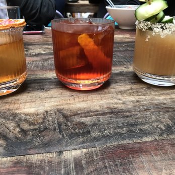 Wayla - Lands of smile, and Spikes Thai ice tea, forgot the last one. - Thai Near Me - New York, New York