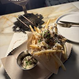truffle fries truffle fries