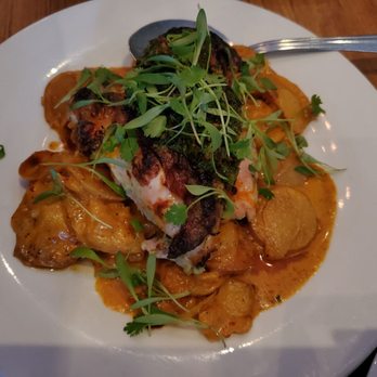 The Gladly - Entree Chimichurri chicken with spicy potato casserole - New American Near Me - Phoenix, Arizona The Gladly - Entree Chimichurri chicken with spicy potato casserole - New American Near Me - Phoenix, Arizona