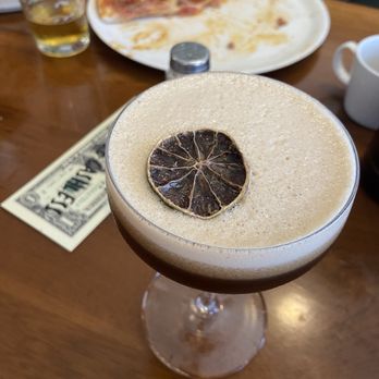 Wooden Paddle - Cold Brew Daquiri - Pizza Near Me - Lemont, Illinois Wooden Paddle - Cold Brew Daquiri - Pizza Near Me - Lemont, Illinois