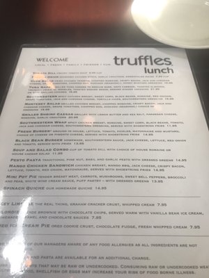 Menu photo 4 Truffles Cafe Hilton Head Island, SC Menu photo 4 Truffles Cafe Hilton Head Island, SC
