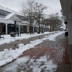 Shops at Long Wharf - Looking Down the Middle of Long Wharf Shops