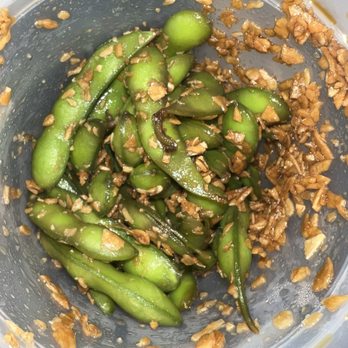 Pokeport Corona - Garlic edamame, amazing flavor ! - Sushi Bars Near Me - Corona, California Pokeport Corona - Garlic edamame, amazing flavor ! - Sushi Bars Near Me - Corona, California