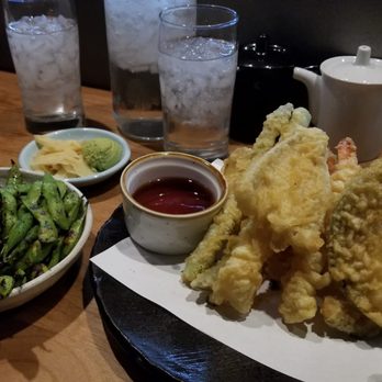 Amakara - Grilled edamami, mixed tempura - Sushi Bars Near Me - Dublin, California Amakara - Grilled edamami, mixed tempura - Sushi Bars Near Me - Dublin, California