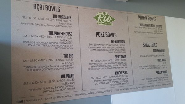 Menu photo 4 Rio Açai Bowls Bakersfield, CA Menu photo 4 Rio Açai Bowls Bakersfield, CA