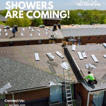 Tru Roofing - Protect your home from spring sudden showers. Give us a call for a free inspection from our experienced technicians! - Roofing Near Me Tru Roofing - Protect your home from spring sudden showers. Give us a call for a free inspection from our experienced technicians! - Roofing Near Me