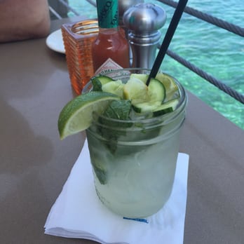 Bluewater Avalon - Cucumber MOJITO 5:5 - Seafood Near Me - Avalon, California