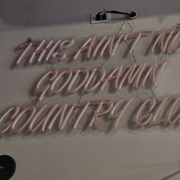 Bathroom sign