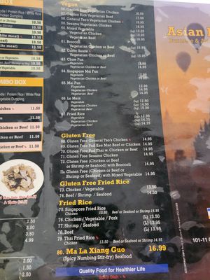 Menu photo 7 Asian Bowl Forest Hills, NY