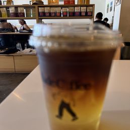Tonic espresso with yuzu Tonic espresso with yuzu