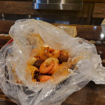 The Juicy Seafood - #2. Shrimp, Sausage, Potatoes, Corn, Boiled Eggs perfectly paired with Cajun Hot boil. - Seafood Near Me - Prattville, Alabama The Juicy Seafood - #2. Shrimp, Sausage, Potatoes, Corn, Boiled Eggs perfectly paired with Cajun Hot boil. - Seafood Near Me - Prattville, Alabama