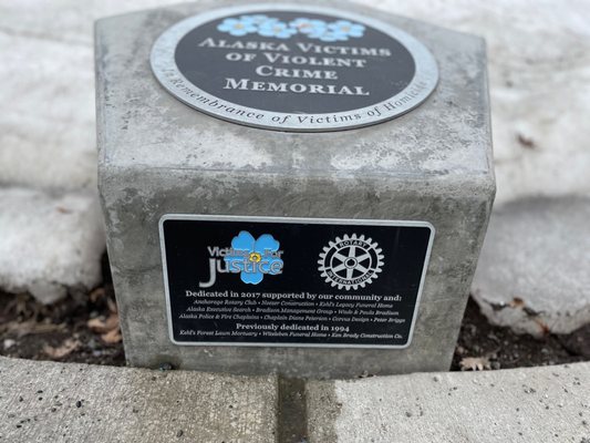 Alaska Victims of Violent Crime Memorial