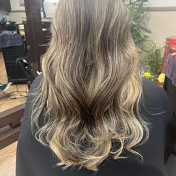 Haircut, keratin treatment, bayalage, blow out. Tammy is an amazing and talented hair dresser.