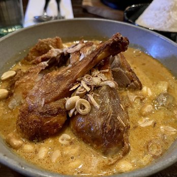 Bangkok Degree - Massaman Curry w Crispy Half Duck - Thai Near Me - Brooklyn, New York