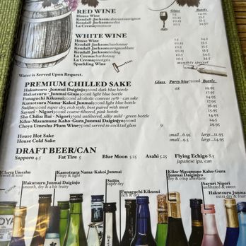 Sushi Cafe - Menu - Sushi Bars Near Me - Sacramento, California Sushi Cafe - Menu - Sushi Bars Near Me - Sacramento, California