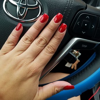 ExceptioNails - Powder 104. Red. - Nail Salons Near Me - Universal City, Texas ExceptioNails - Powder 104. Red. - Nail Salons Near Me - Universal City, Texas