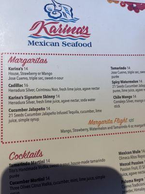 Menu photo 5 Karina's Mexican Seafood Chula Vista, CA