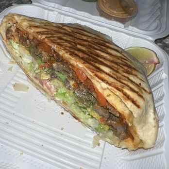 Fatimas Grill Brooklyn - Asada Crunch Wrap - Mexican Near Me - Brooklyn, New York