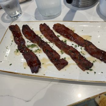 First Watch - Million Dollar Bacon. I can still taste the heat on my tongue as I write this review. It was delicious. - Breakfast & Brunch Near Me - Plano, Texas