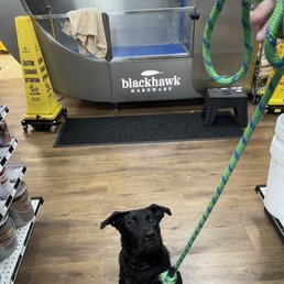 Brooks after his Blackhawk hardware bath
