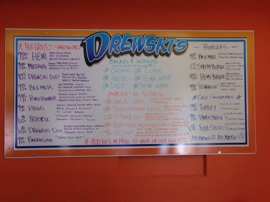 Menu photo 7 Drewski's Hot Rod Kitchen Sacramento, CA