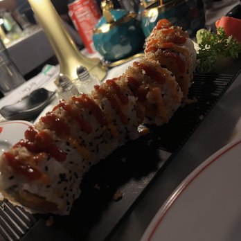 Haka - Spicy crunchy salmon roll - Pan Asian Near Me - Hicksville, New York