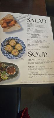 Menu photo 5 Thai Orchid Kansas City, MO