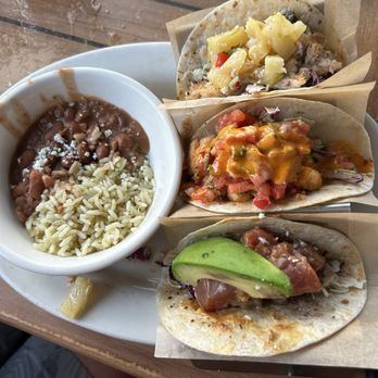 Rockin' Baja Lobster - Tacos Del Mar Sampler - Mexican Near Me - Oceanside, California