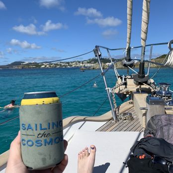 Sailing The Cosmos - Enjoying some adult beverages after snorkeling! - Sailing Near Me - Saint Thomas, Virgin Islands Sailing The Cosmos - Enjoying some adult beverages after snorkeling! - Sailing Near Me - Saint Thomas, Virgin Islands