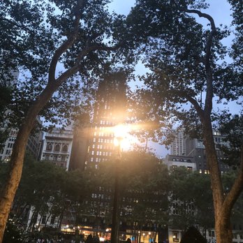Bryant Park - Beautiful evening view - Parks Near Me - New York, New York