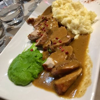 La Cordonnerie - Quail with mashed potatoes and peas - French Near Me - Paris, 75